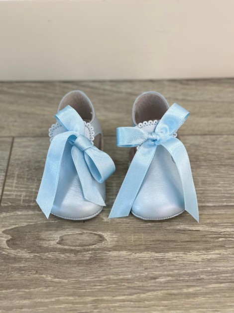 Zapato Bautizo Baby Shoes Parisittas P103045.B