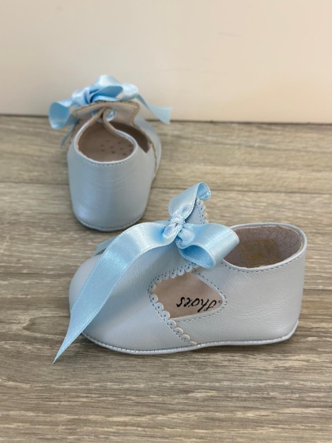 Zapato Bautizo Baby Shoes Parisittas P103045.B 2