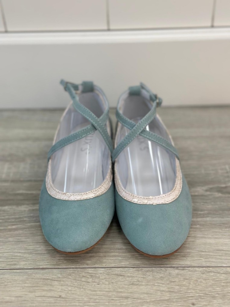 Zapato serraje verde Gux´s  G1393-43-1350