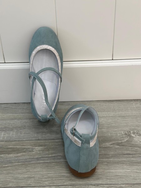 Zapato serraje verde Gux´s  G1393-43-1350