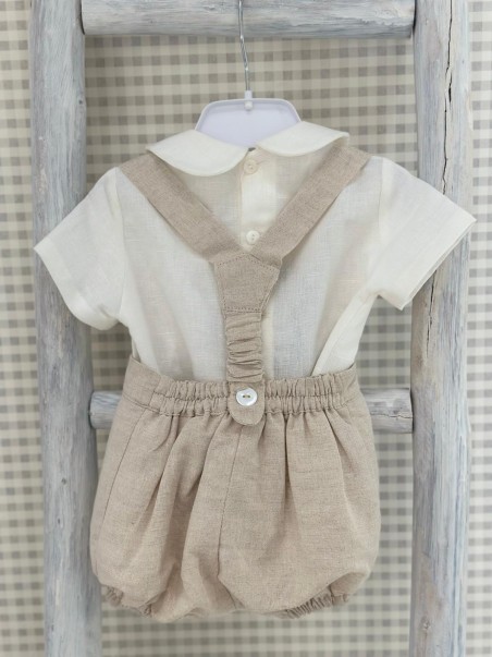 Conjunto blusa/pantalón lino Amaya AMY190305/190323