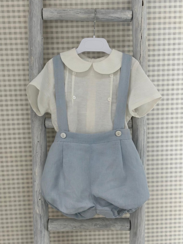 Conjunto blusa/pantalón lino Amaya...