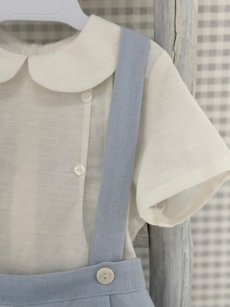 Conjunto blusa/pantalón lino Amaya AMY190305/190323