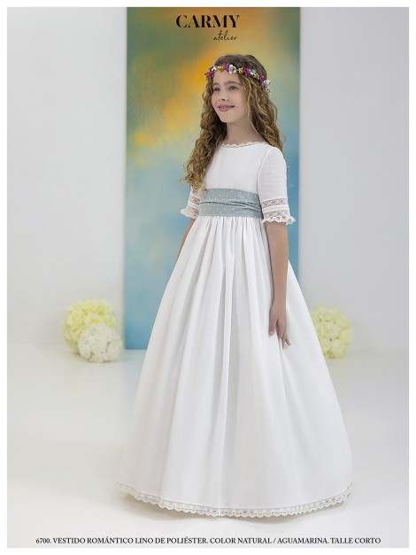 Vestido Comunión Carmy CC6700