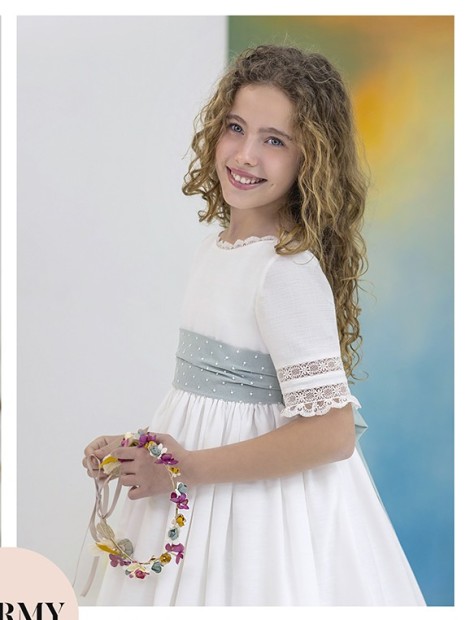 Vestido Comunión Carmy CC6700 2