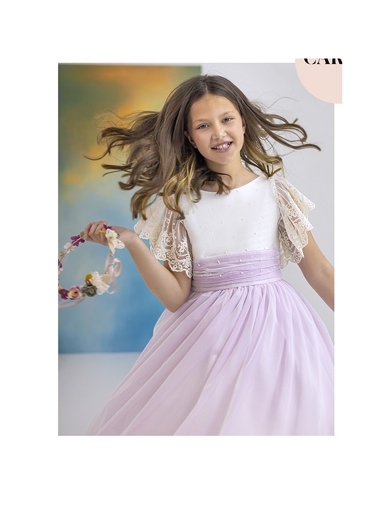 Vestido Comunión Carmy CC6107