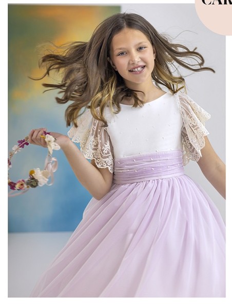 Vestido Comunión Carmy CC6107