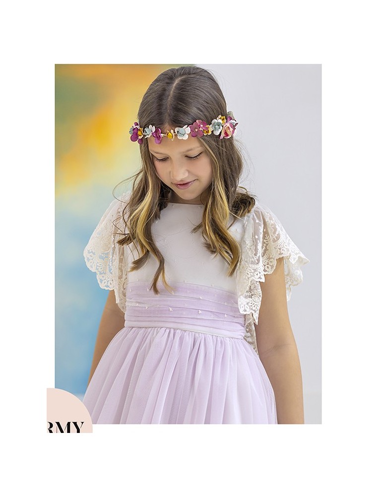 Vestido Comunión Carmy CC6107