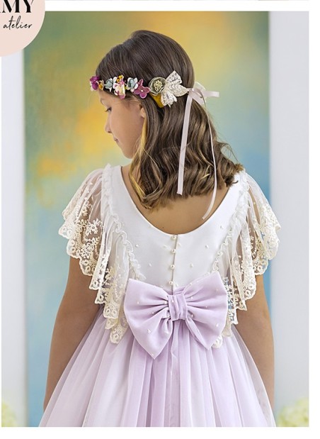 Vestido Comunión Carmy CC6107