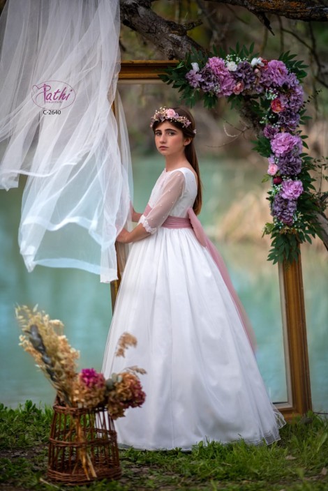 Vestido comunión Pathi Coleccion PCC-2640