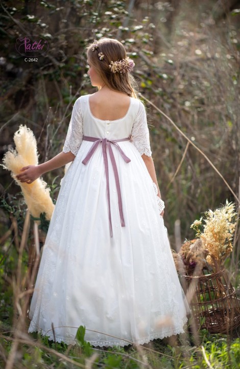 Vestido comunión Pathi Coleccion PCC-2642 2