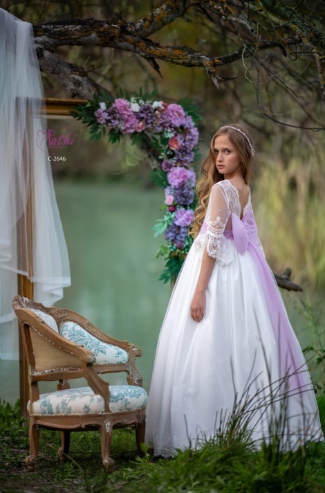 Vestido comunión Pathi Colección PCC-2646