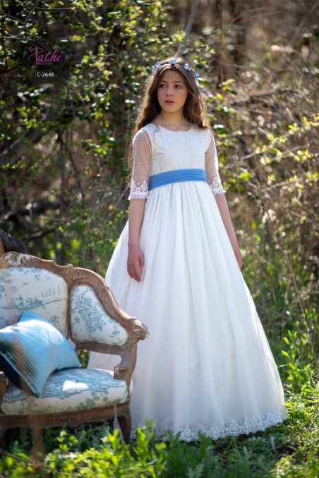 Vestido comunión Pathi Coleccion PCC-2648