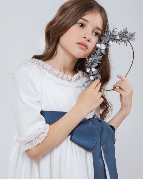 Vestido comunión Eve Chidren Nieves 2