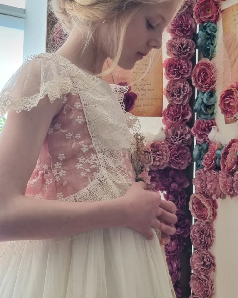 Vestido Comunión Mon Air Mito MACMITO