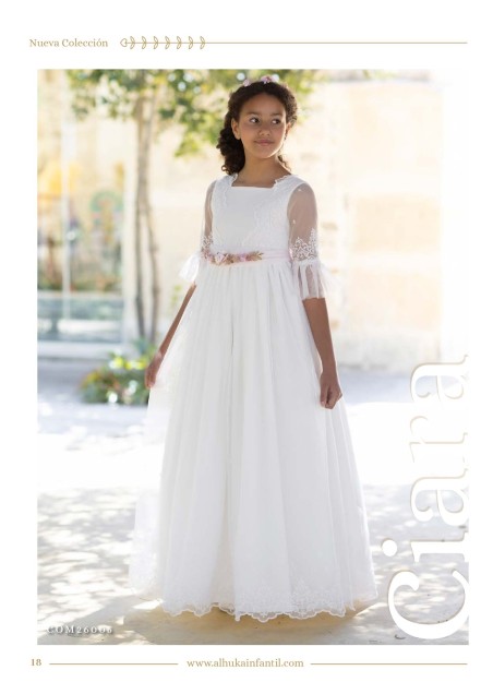 Vestido comunión Alhuka Ciara ACCIARA