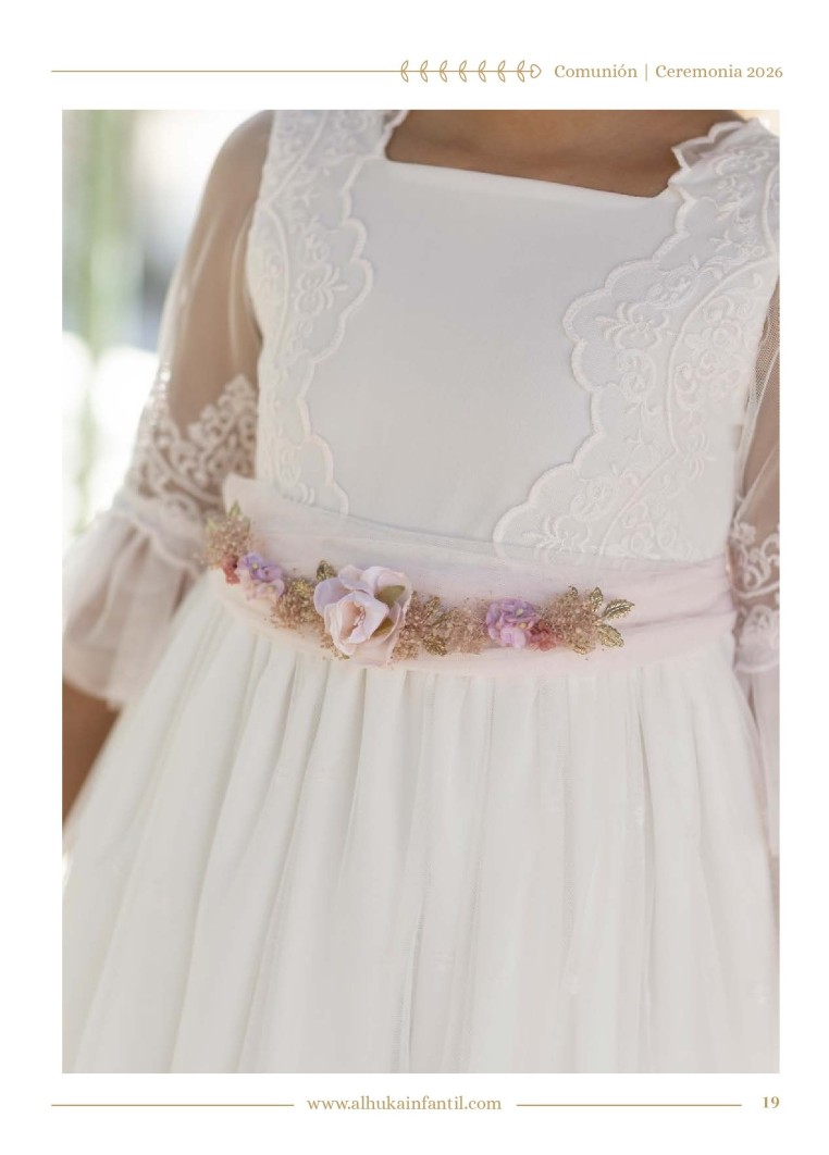 Vestido comunión Alhuka Ciara ACCIARA