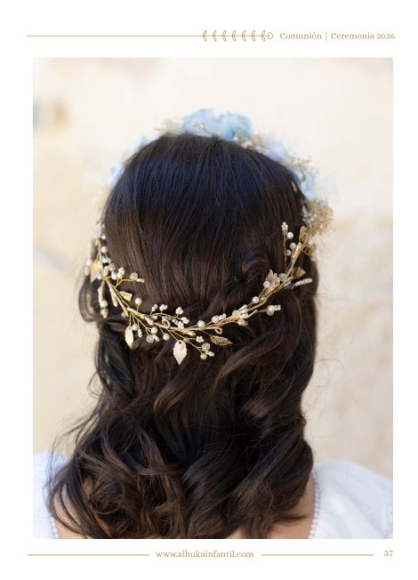 Corona comunión Alhuka Musgo AC10COR26014 2