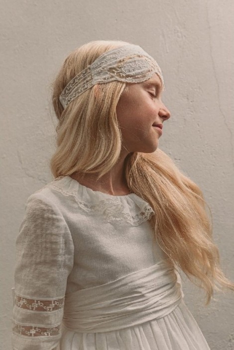 Vestido comunión Hortensia Maeso Il-lusió LEDC126108 2