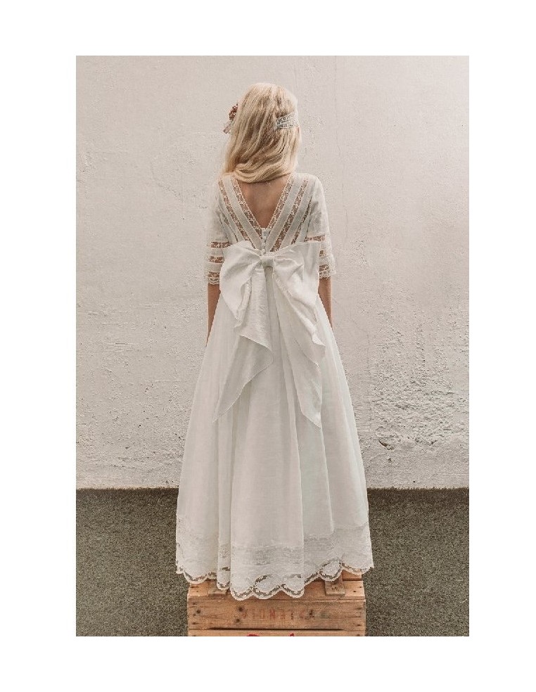 Vestido comunión Hortensia Maeso Il-lusió...