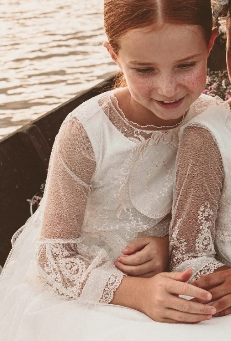 Vestido comunión Hortensia Maeso Princesa LEDC126116