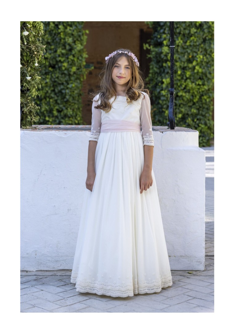 Vestido comunión Manuela Macías MMCISABELA
