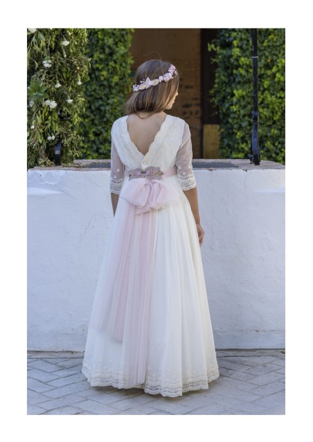 Vestido comunión Manuela Macías MMCISABELA