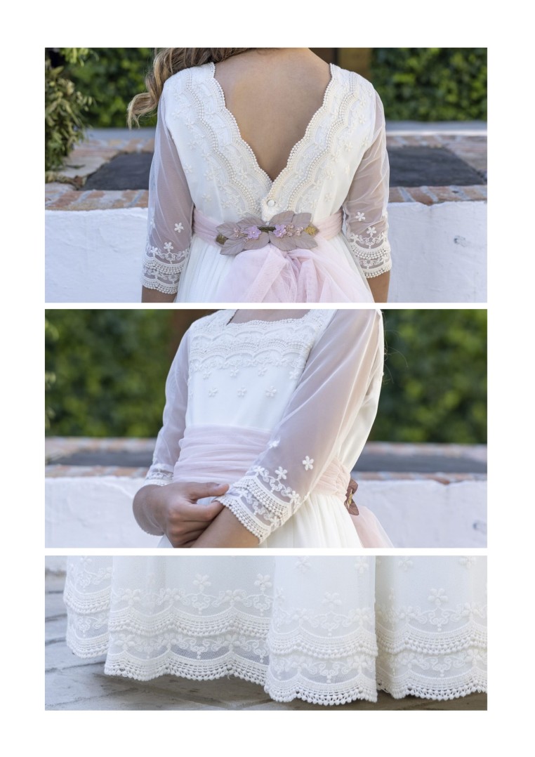 Vestido comunión Manuela Macías MMCISABELA