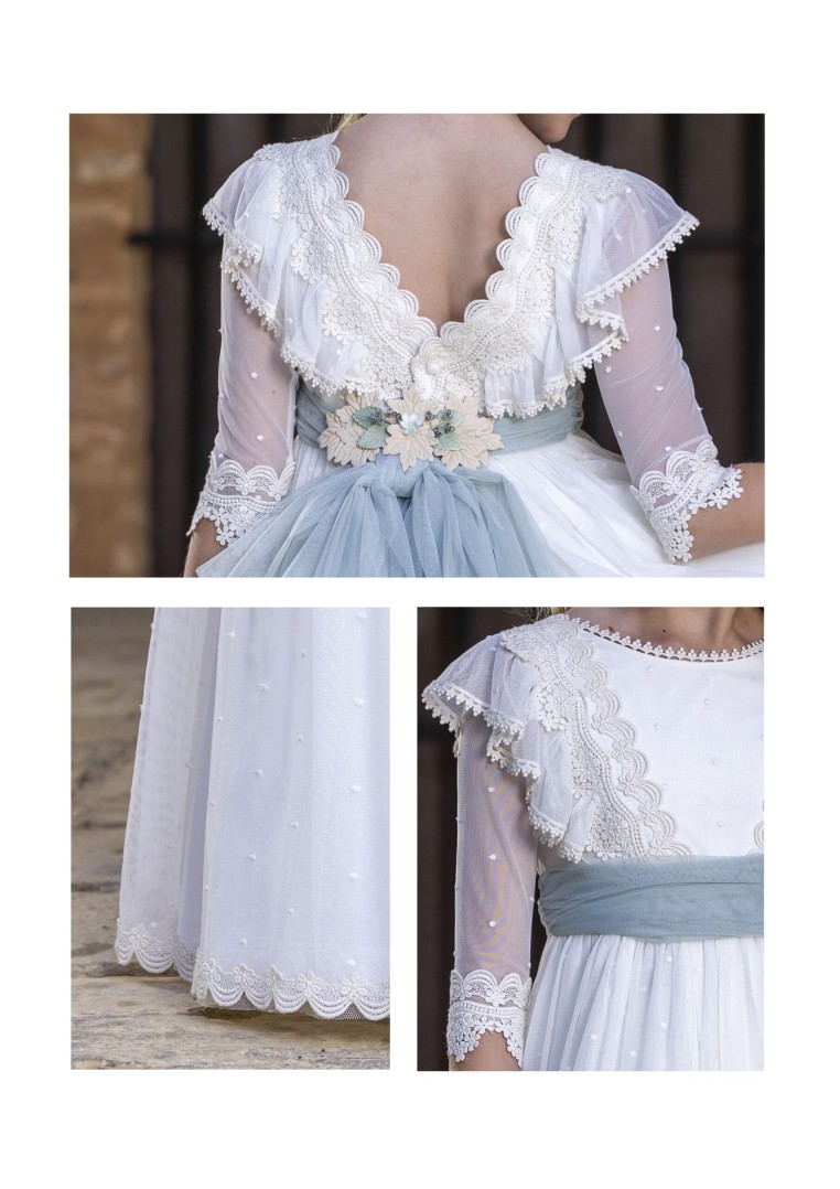 Vestido comunión Manuela Macías Noa MMCNOA
