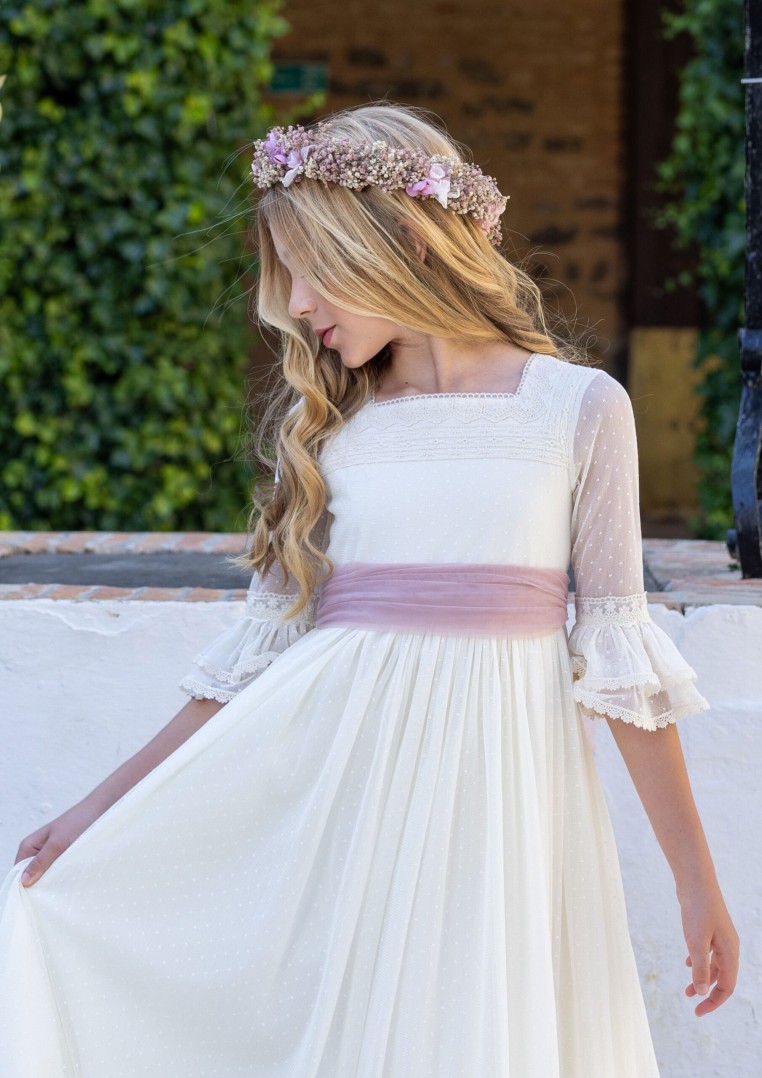 Vestido comunión Manuela Macías Triana MMCTRIANA