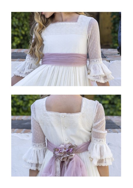 Vestido comunión Manuela Macías Triana MMCTRIANA