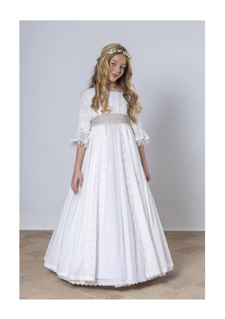 Vestido comunión Manuela Macías Nadia MMCNADIA