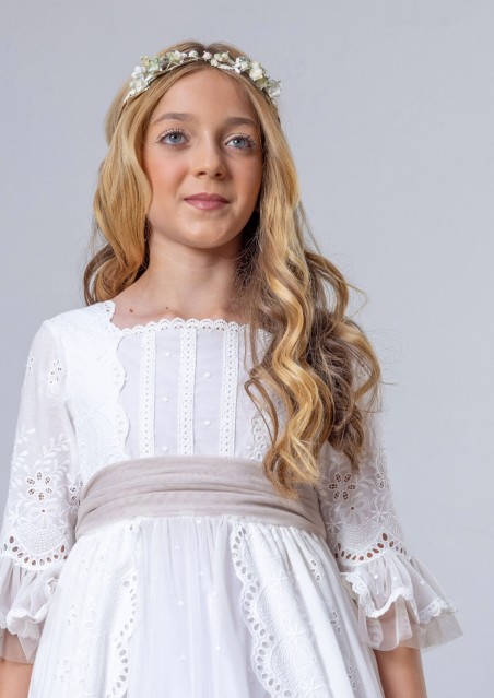 Vestido comunión Manuela Macías Nadia MMCNADIA
