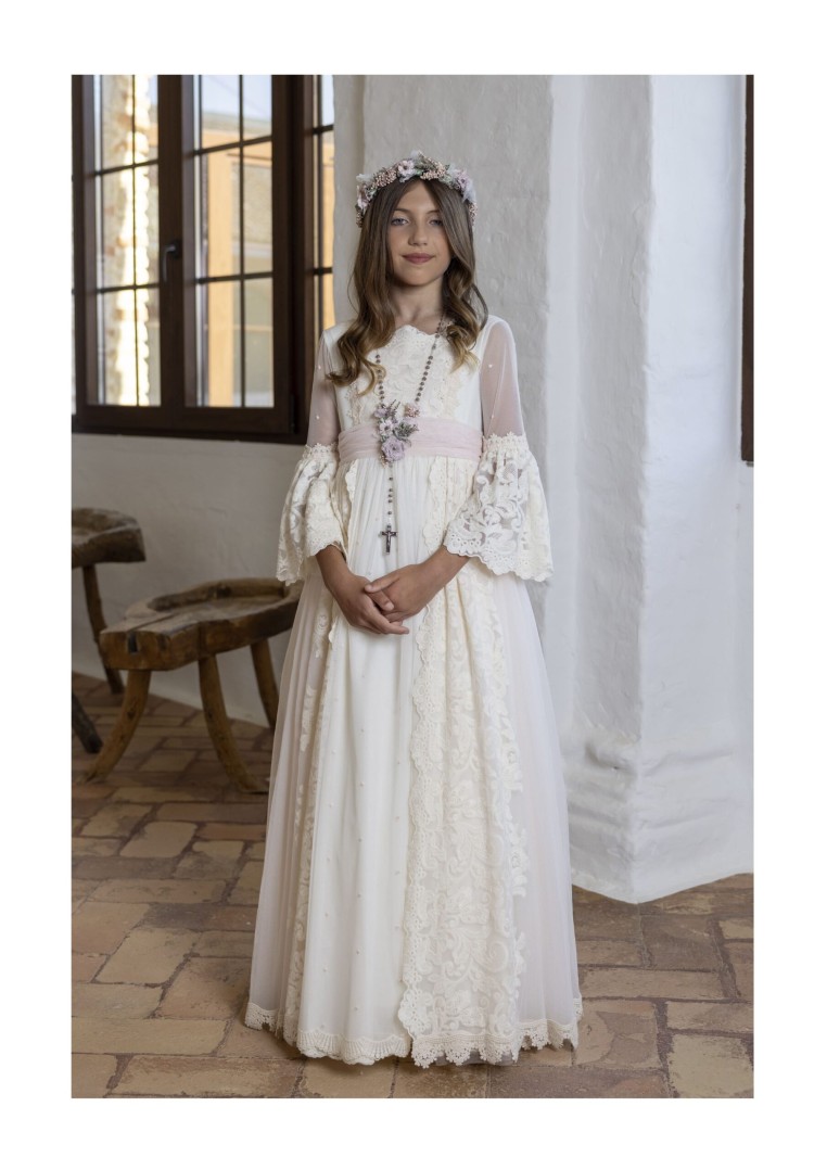 Vestido comunión Manuela Macías Lucía MMCLUCIA