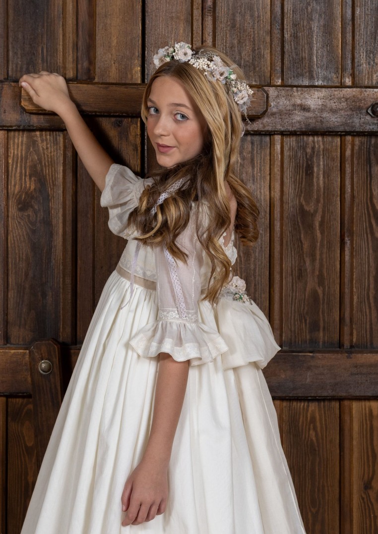 Vestido comunión Manuela Macías Carlota MMCCARLOTA