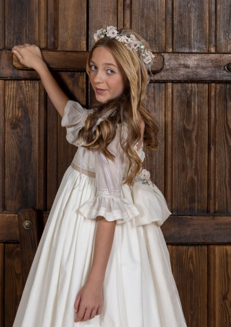 Vestido comunión Manuela Macías Carlota MMCCARLOTA