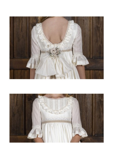 Vestido comunión Manuela Macías Carlota MMCCARLOTA