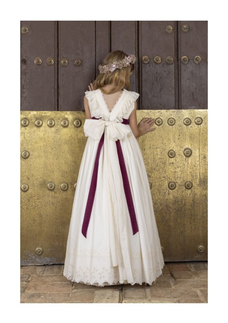 Vestido comunión Manuela Macías Marian MMCMARIAN