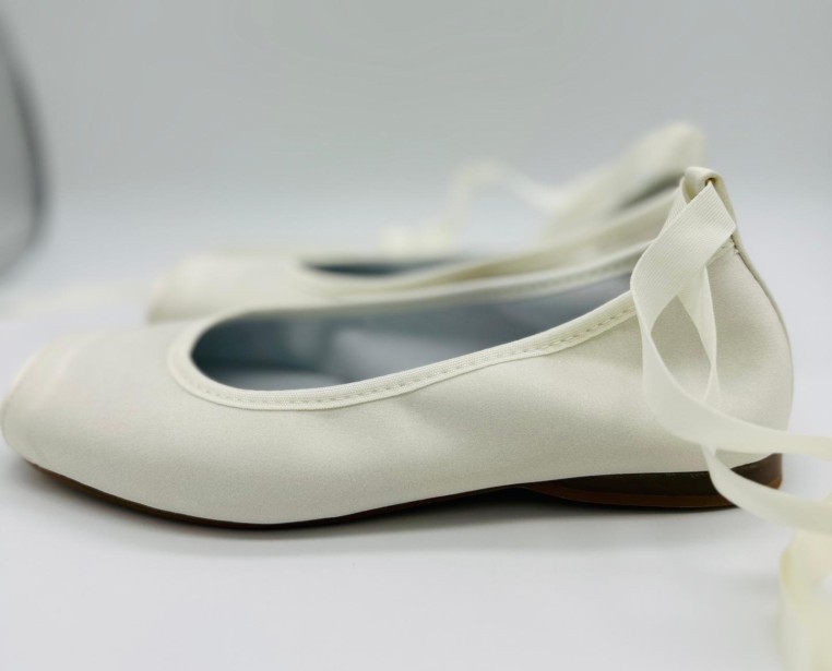 BAILARINA RASO SATIN NACAR