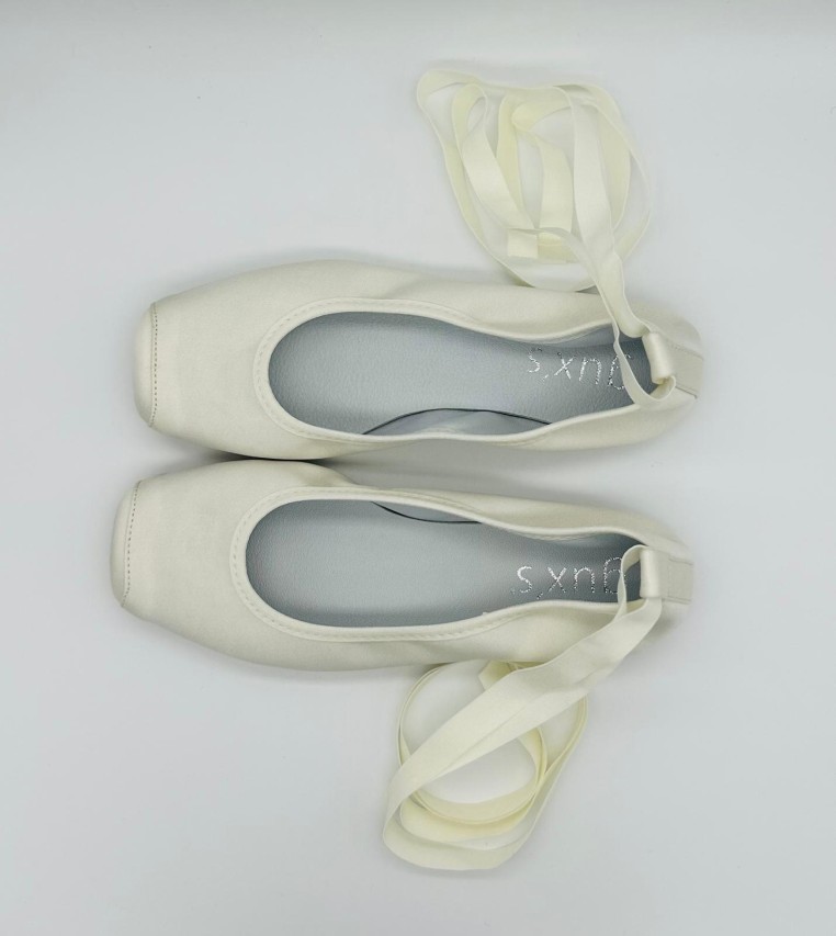 BAILARINA RASO SATIN NACAR