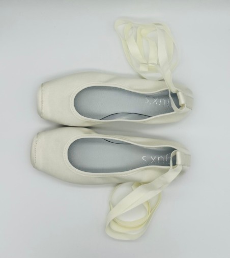 BAILARINA RASO SATIN NACAR