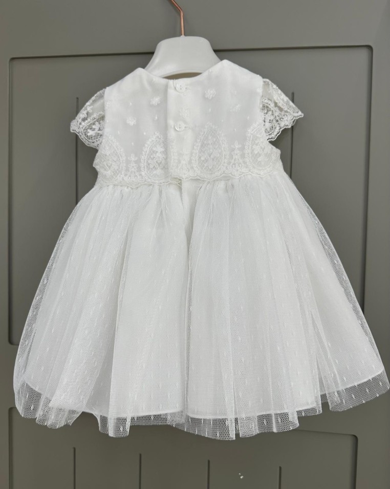 VESTIDO BAUTIZO BLANCO