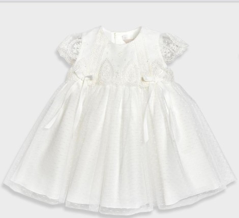 VESTIDO BAUTIZO BLANCO