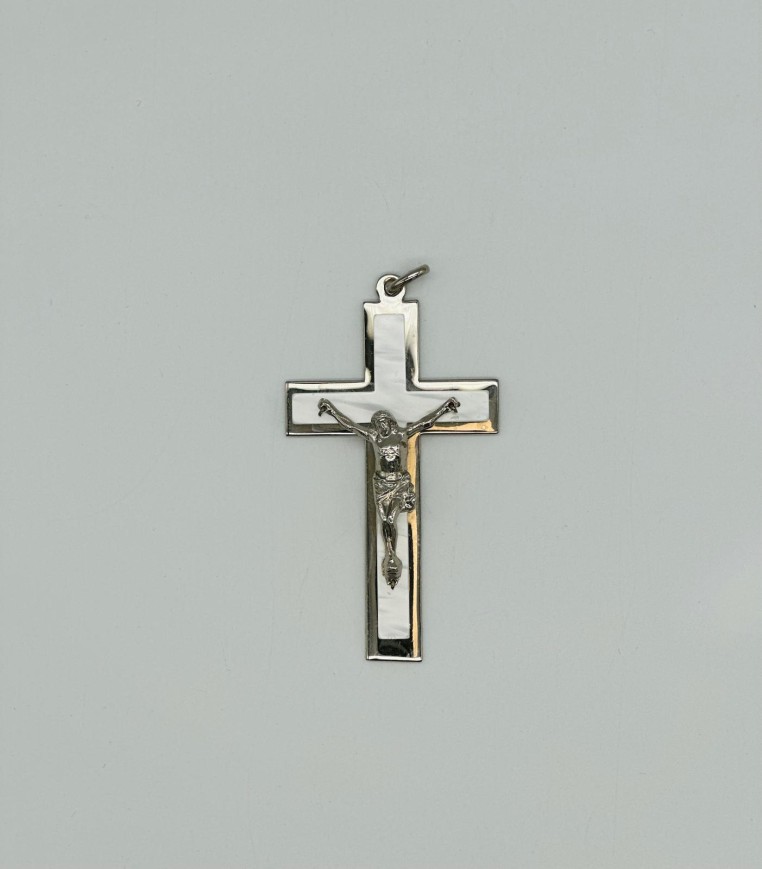CRUZ NACAR /PLATA CON CORDON