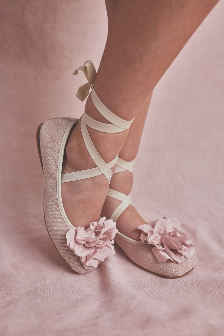 BALLET LINO ROSADA FLOR