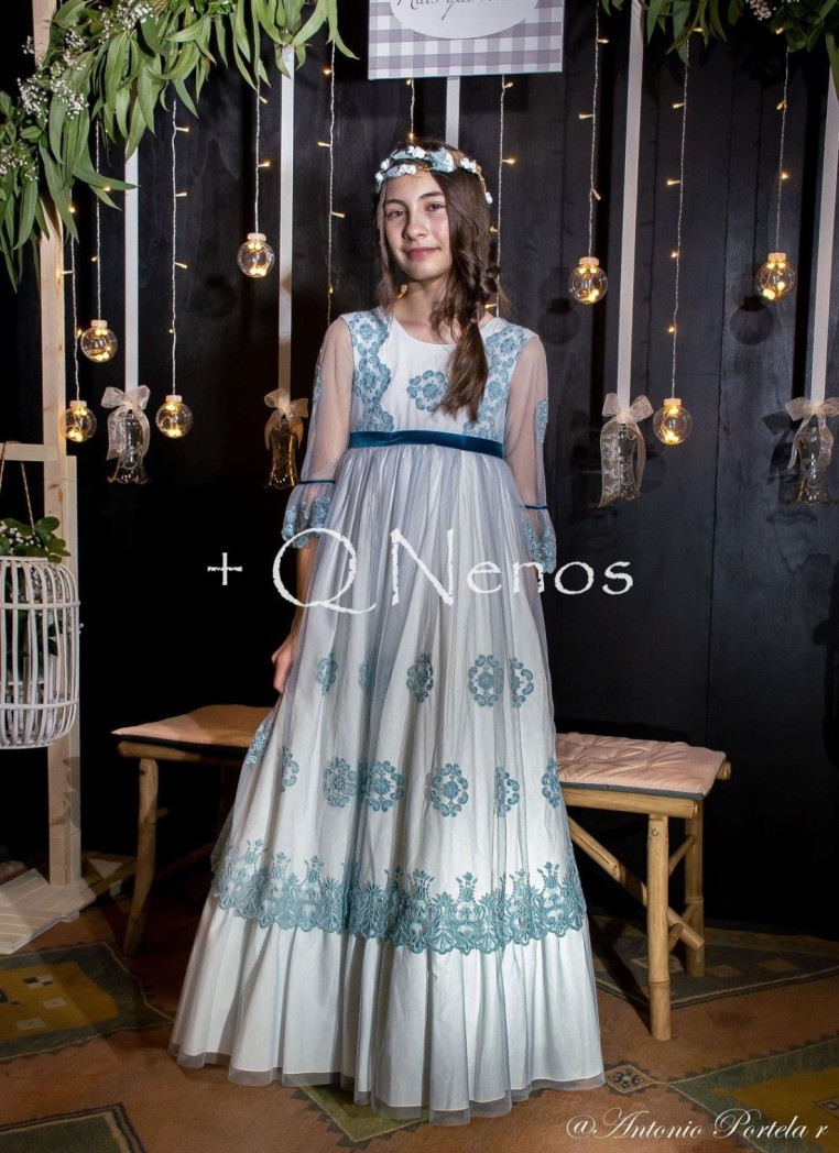 Vestido Comunión Debesos DBCC212C