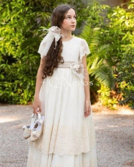 Vestido Comunión Alhuka Leticia ACLETICIA