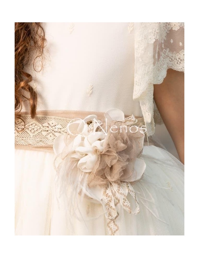 Vestido Comunión Alhuka Leticia ACLETICIA