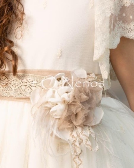Vestido Comunión Alhuka Leticia ACLETICIA