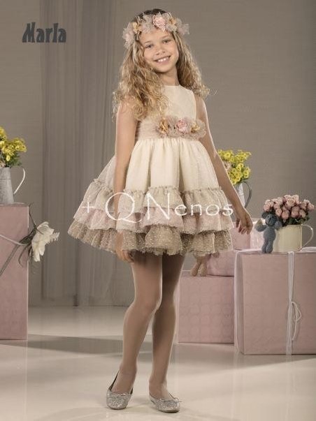 Vestido Ceremonia/Arras Marla Vuelo M004